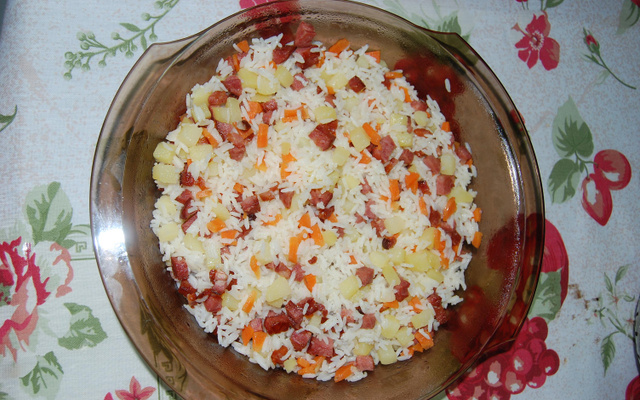 Arroz carreteiro da sogra