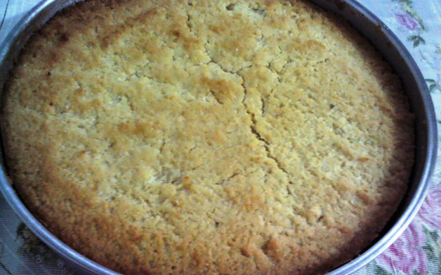 Pudim de aipim do Luizão