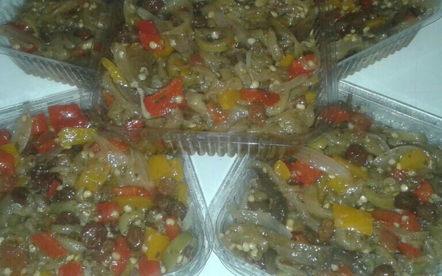 Antepastos de Berinjela