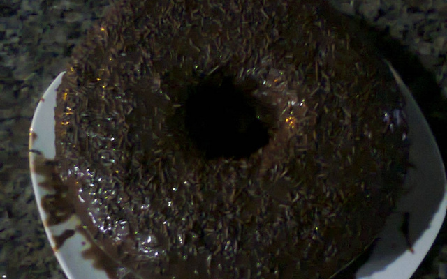 Calda de chocolate para bolos