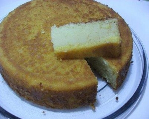 Bolo de fubá mole