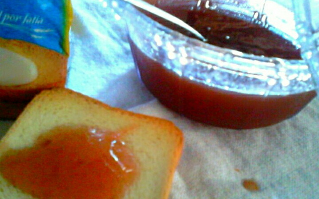 Geleia de uva niagara