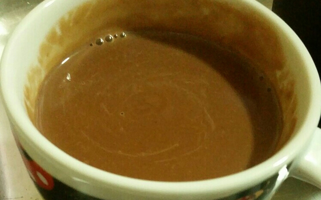 Chocolate quente simples para Inverno