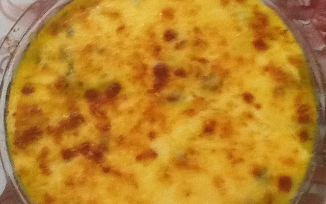 Manta de carne aos quatro queijos