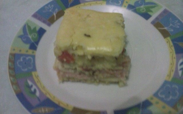 Torta de Presunto e Queijo