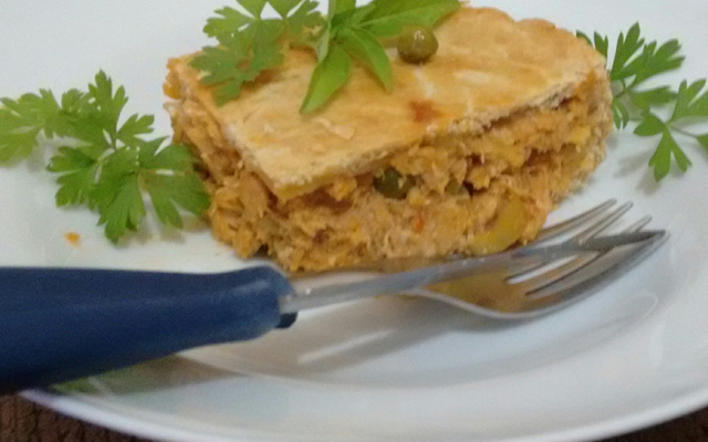 Empadão de frango especial