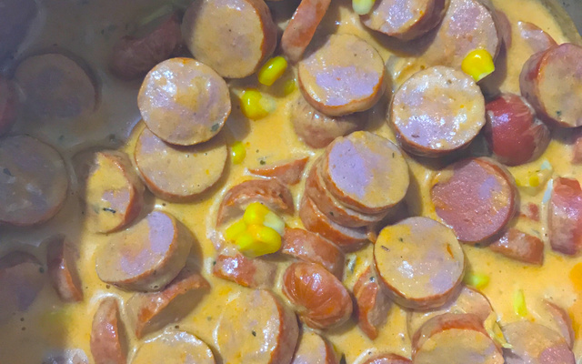 Estrogonofe de salsicha