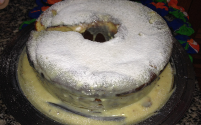 Bolo de leite ninho do Bastos