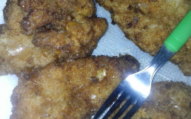 Filé de peito de frango à milanesa