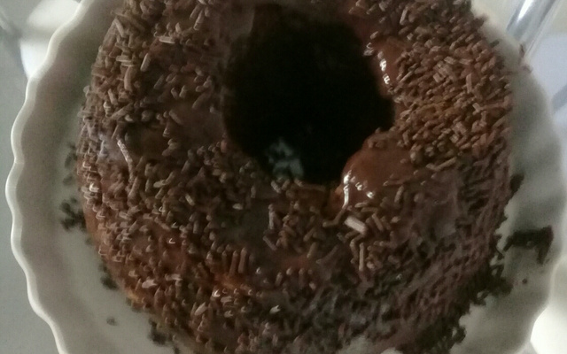 Bolo maravilhoso de chocolate