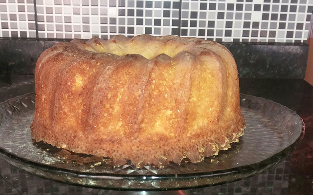 Bolo de flocão da Mirla