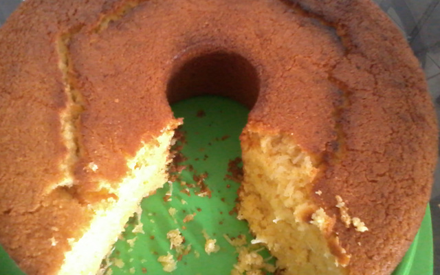 Bolo de fubá especial