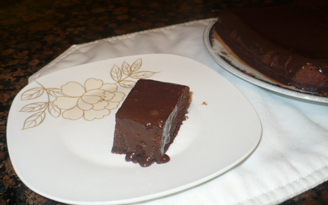 Bolo de chocolate sem glúten light