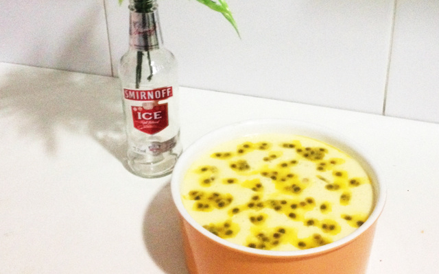 Mousse de maracujá fácil