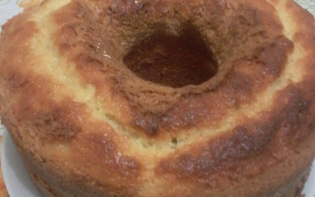 Bolo de laranja de liquidificador