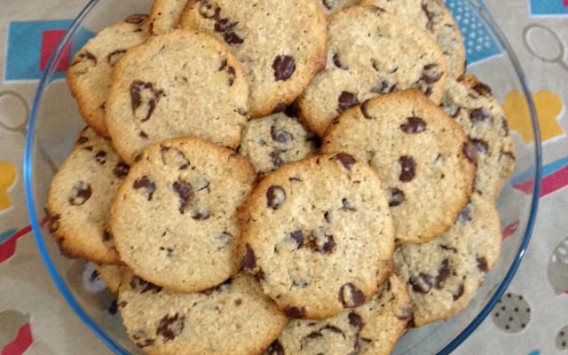 Cookies de leite condensado