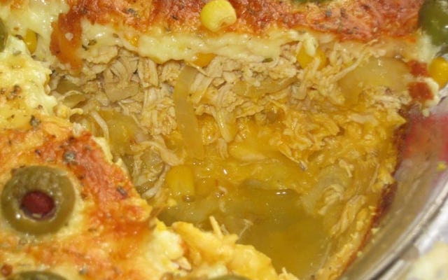 Escondidinho de frango