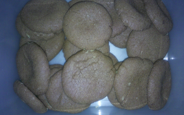 Biscoito amanteigado de chocolate