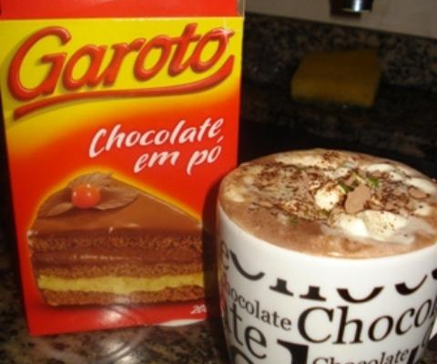 Chocolate quente de Ouro Preto