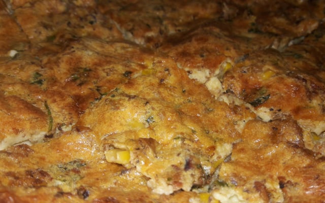 Torta salgada light rápida