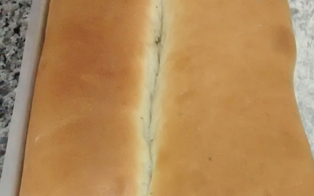 Pão caseiro simples