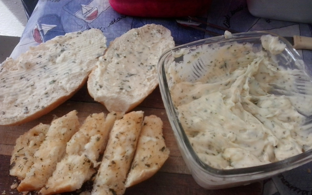 Pão de alho para churrasco