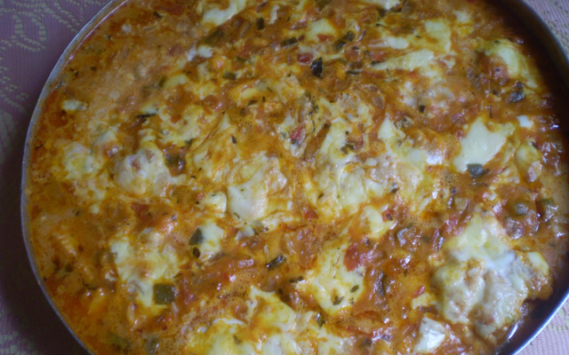 Pintado ao molho de requeijão