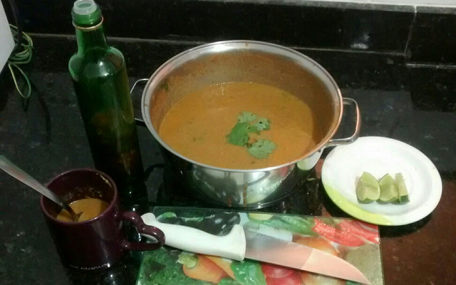 Caldo de sururu ou mexilhão