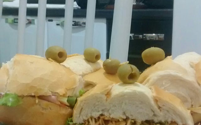 Lanche de lombo canadense