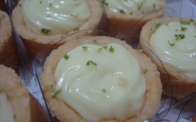 Mini torta de limão da Lú