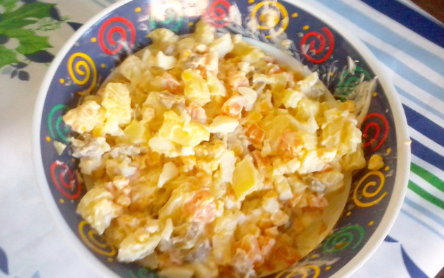 Maionese de legumes deliciosa e simples