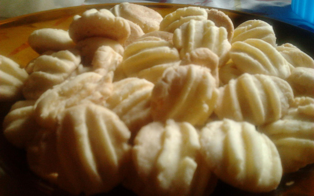 Biscoitos amanteigados