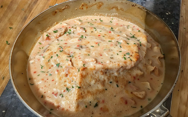 Strogonoff de frango