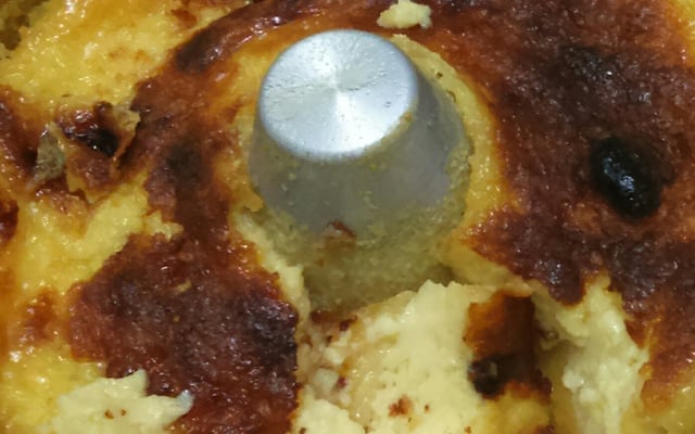 Bolo de fubá cremoso