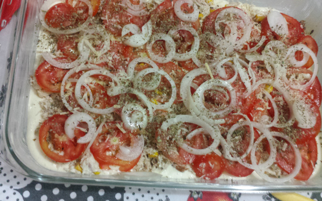 Torta salgada de frango