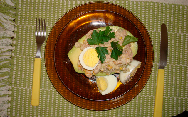 Palta Rellena - Abacate Recheado