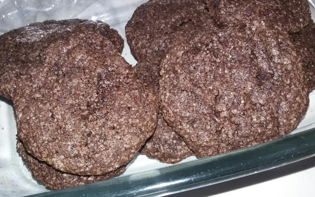 Cookie com massa de bolo