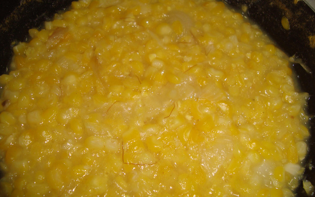 Mexido de milho verde