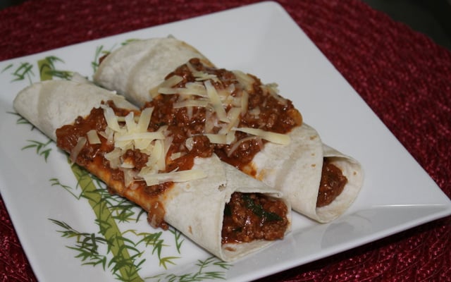 Panqueca de carne moída fácil