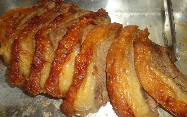 Picanha no sal grosso