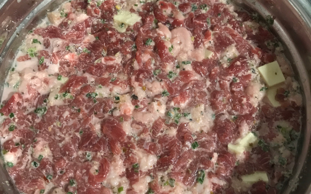 Linguiça cuiabana de picanha