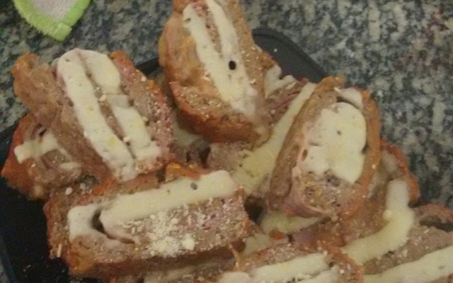 Costela de boi sem osso recheada