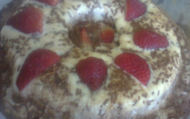 Delícia gelada (bolo gelado tipo sorvete)