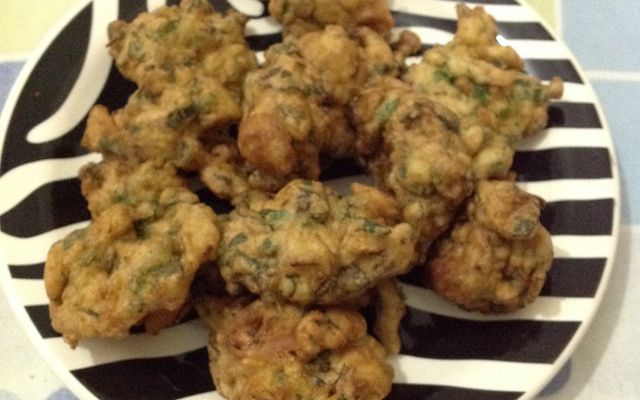 Bolinhos de folha de beterraba