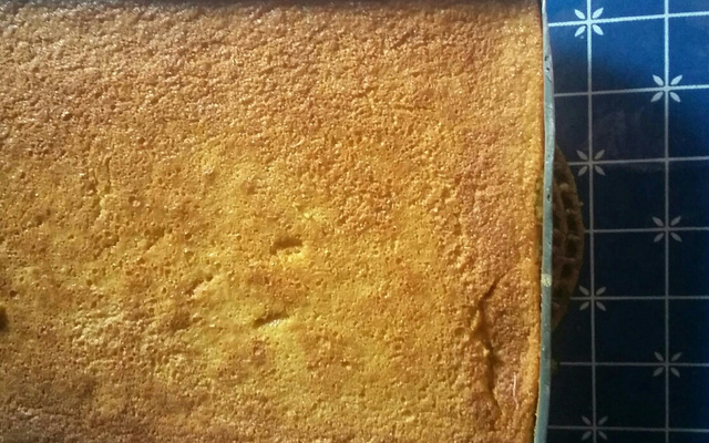 Delicioso bolo de milho verde