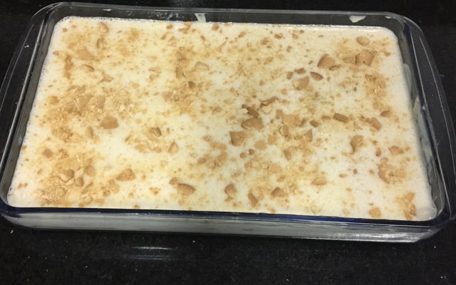 Pavê de bolacha de maizena