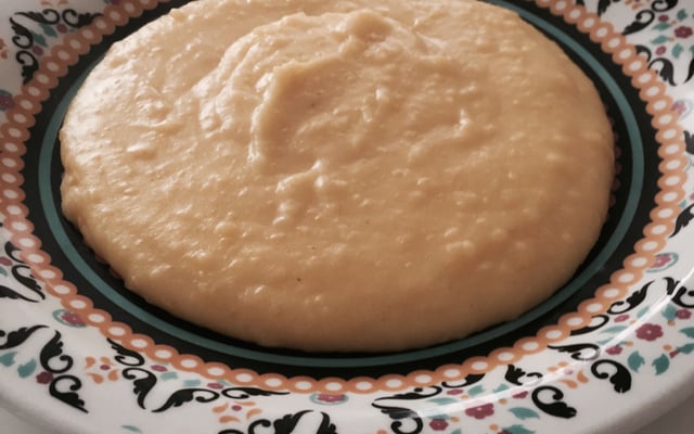 Purê de batata baroa