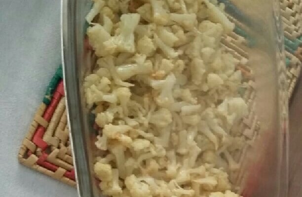 Couve-flor na manteiga