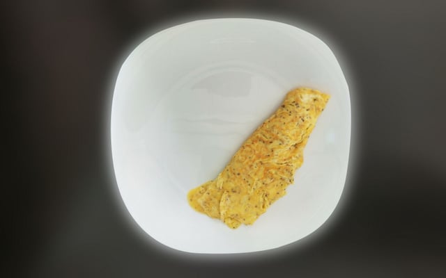 Omelete francesa da Lú