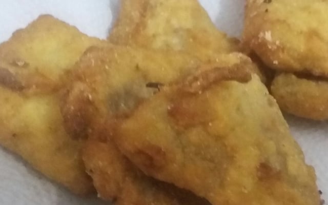 Filés de peixe fritos by Paula  (crocantes)